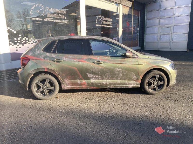 VW Polo Full Wrap – Bild 6