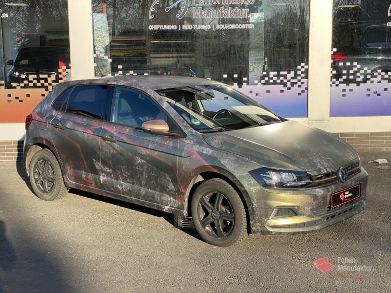 VW Polo Full Wrap – Bild 1
