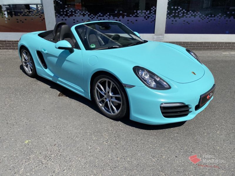 Porsche Cayman Vollfolierung – Bild 1