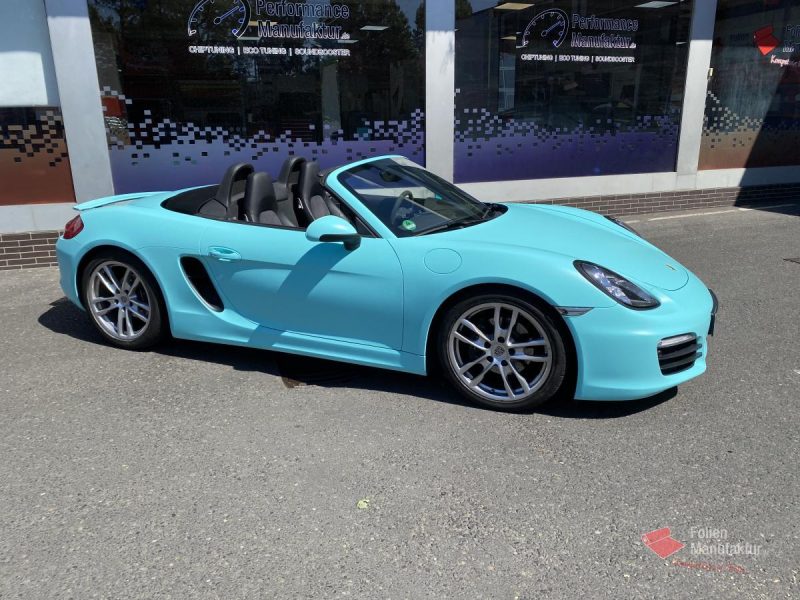 Porsche Cayman Vollfolierung – Bild 5