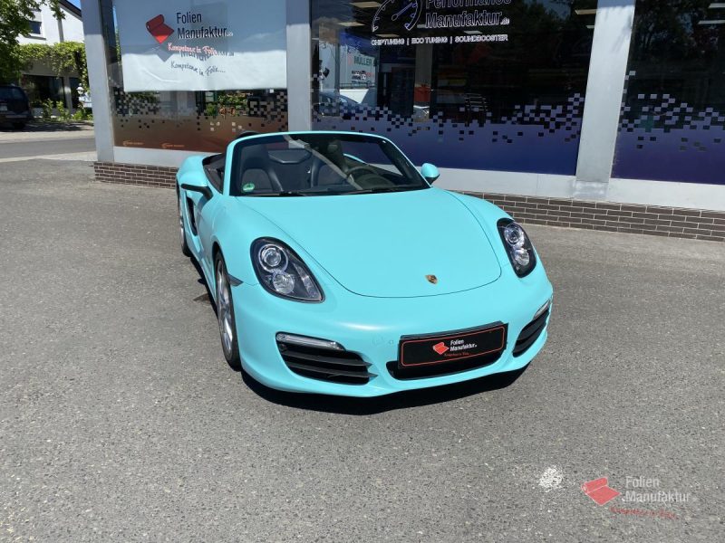 Porsche Cayman Vollfolierung – Bild 2