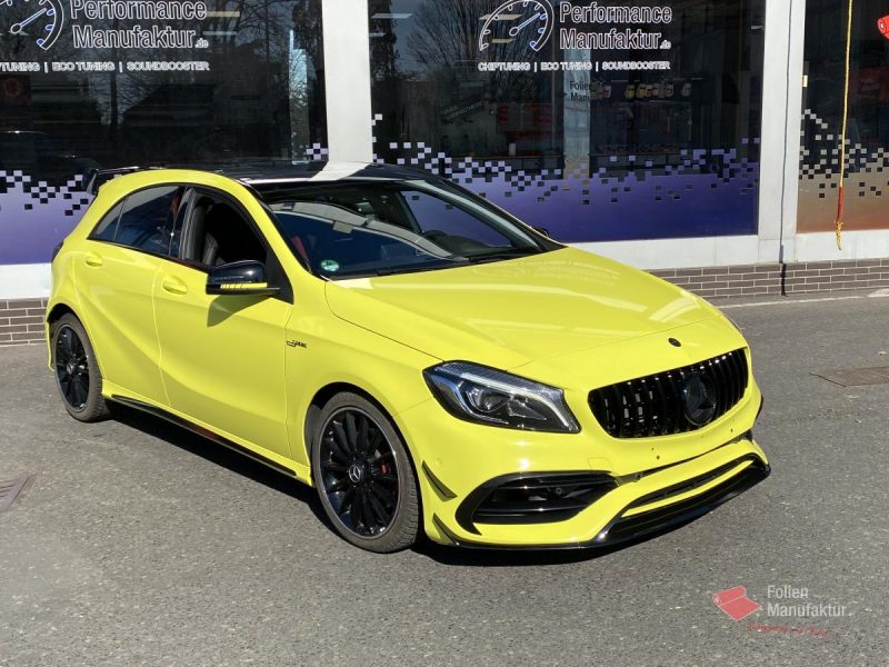 Mercedes A45 AMG Full Wrap – Bild 1
