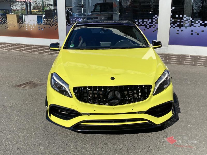 Mercedes A45 AMG Full Wrap – Bild 6