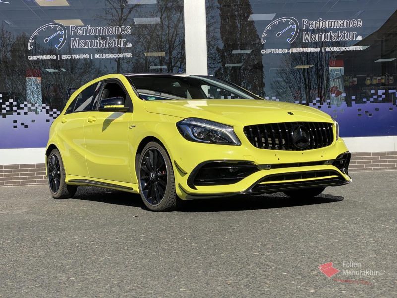 Mercedes A45 AMG Full Wrap – Bild 3