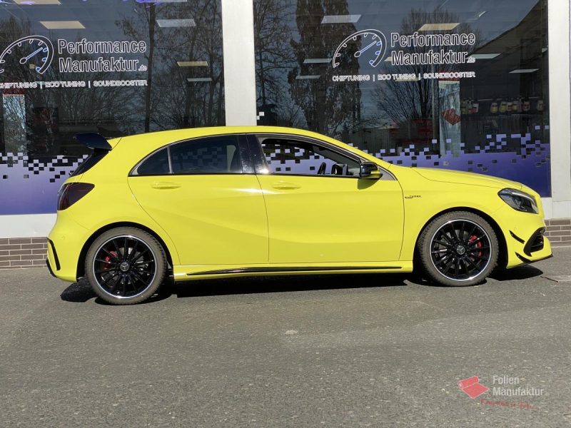 Mercedes A45 AMG Full Wrap – Bild 5