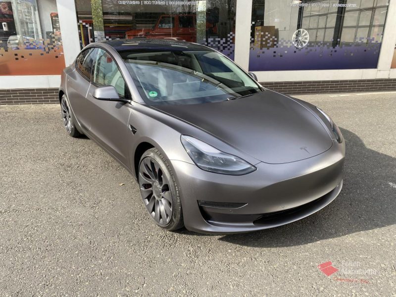 Tesla Model 3 Full Wrap – Bild 2