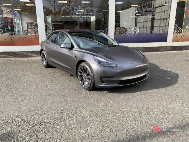 Tesla Model 3 Full Wrap – Bild 4