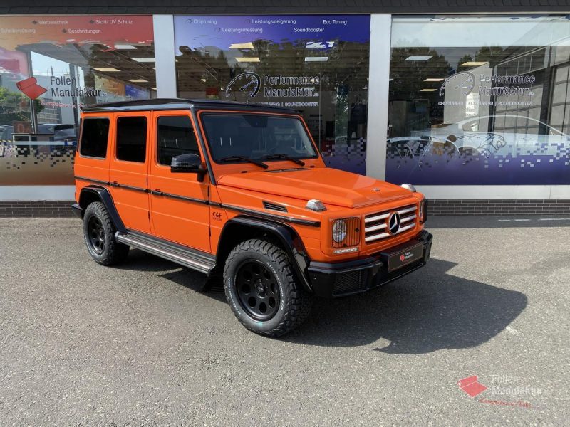 Mercedes G Klasse Vollfolierung – Bild 1