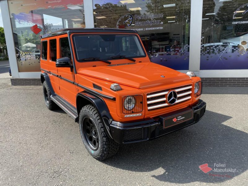 Mercedes G Klasse Vollfolierung – Bild 3