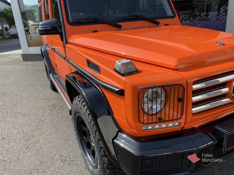 Mercedes G Klasse Vollfolierung – Bild 10