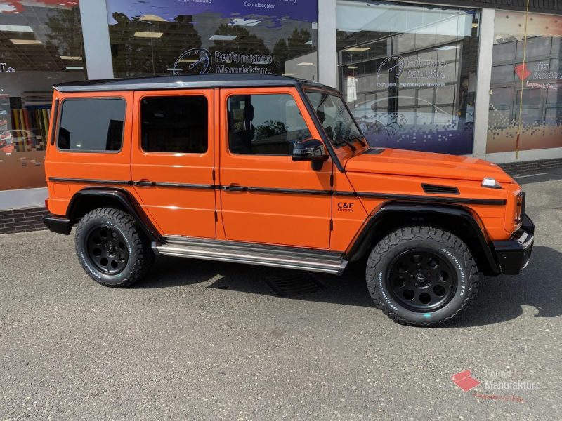 Mercedes G Klasse Vollfolierung – Bild 5