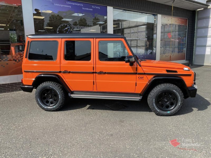 Mercedes G Klasse Vollfolierung – Bild 4
