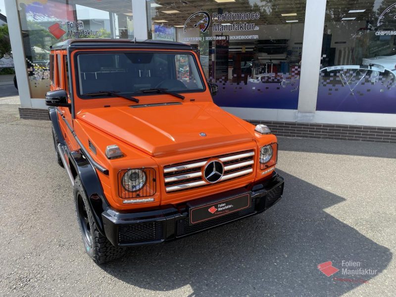 Mercedes G Klasse Vollfolierung – Bild 8