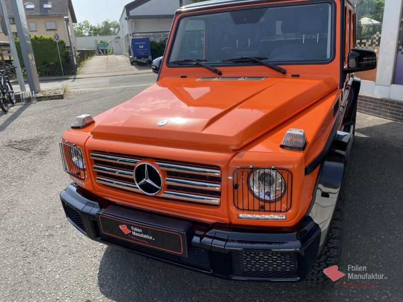 Mercedes G Klasse Vollfolierung – Bild 7