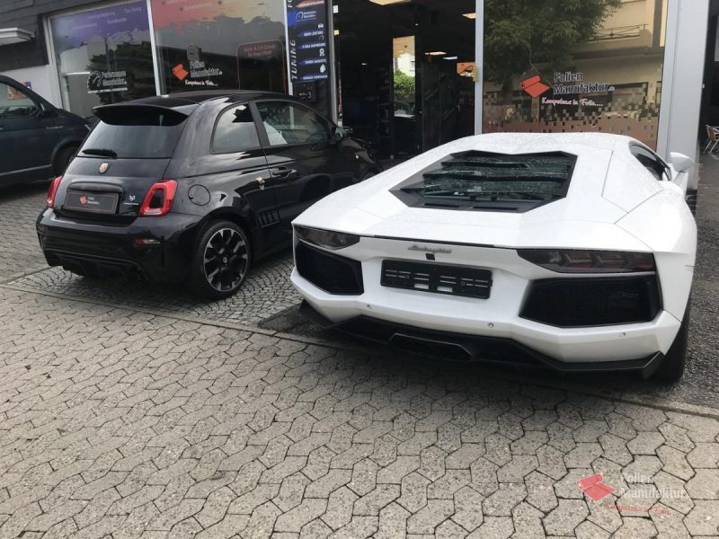 Fiat 500 Abarth Lackschutzfolierung – Bild 2