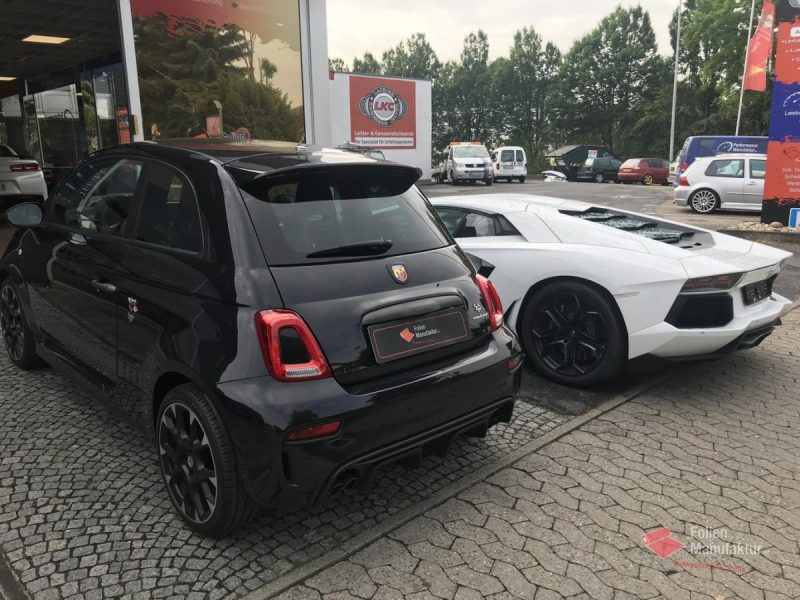 Fiat 500 Abarth Lackschutzfolierung – Bild 3