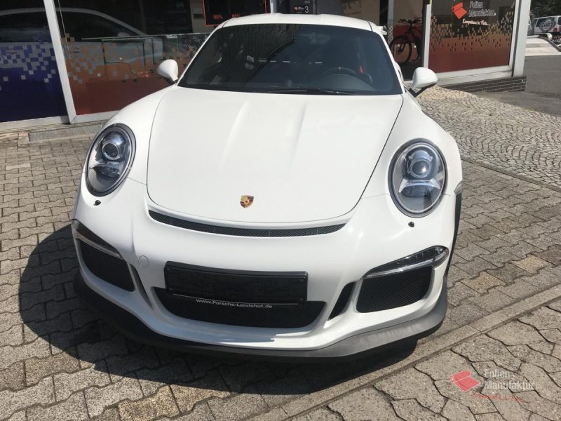 Porsche 911 GT3 RS Weissach Lackschutzfolierung – Bild 3