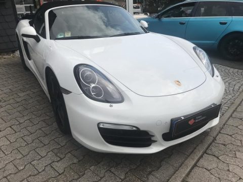 Porsche Boxster S Lackschutzfolierung