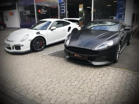 Aston Martin Vantage ONE OF SEVEN Paint Protection Film