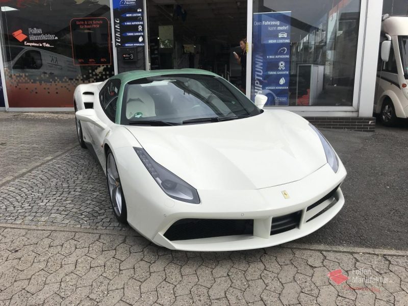 Ferrari 488 Tailor Made Paint Protection Film – Bild 4