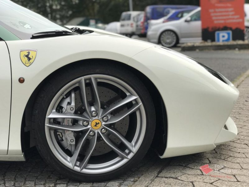 Ferrari 488 Tailor Made Paint Protection Film – Bild 1