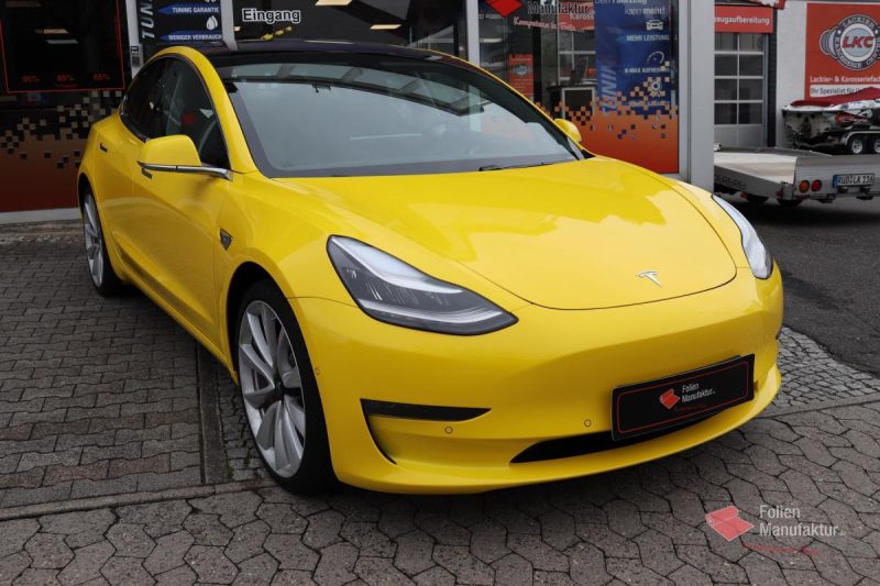 Tesla Model 3 Lackschutzfolierung – Bild 5