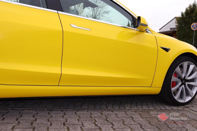 Tesla Model 3 Lackschutzfolierung – Bild 1
