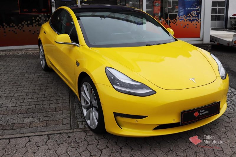Tesla Model 3 Lackschutzfolierung – Bild 4