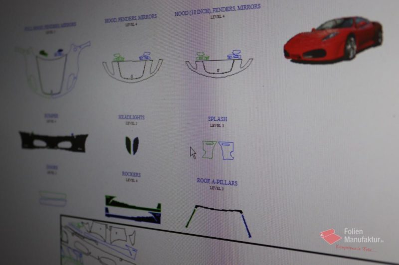 Ferrari F430 Lackschutzfolierung – Bild 2