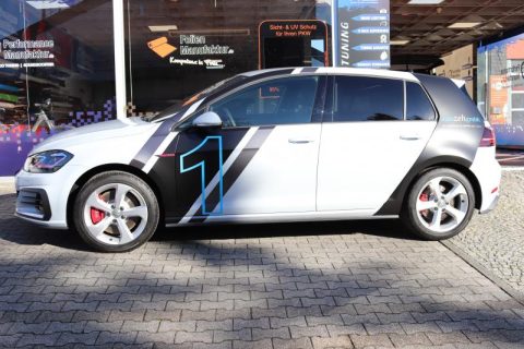 VW Golf GTI Designfolierung