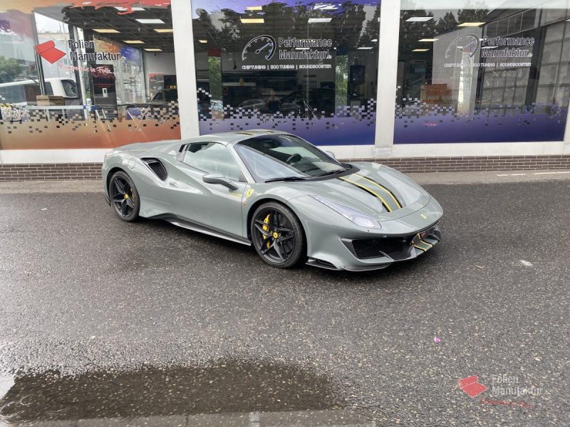 Ferrari 488 Pista Lackschutzfolierung – Bild 2