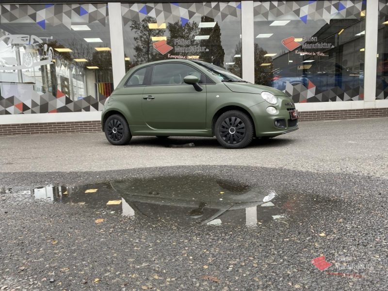 Fiat 500 Vollfolierung – Bild 1