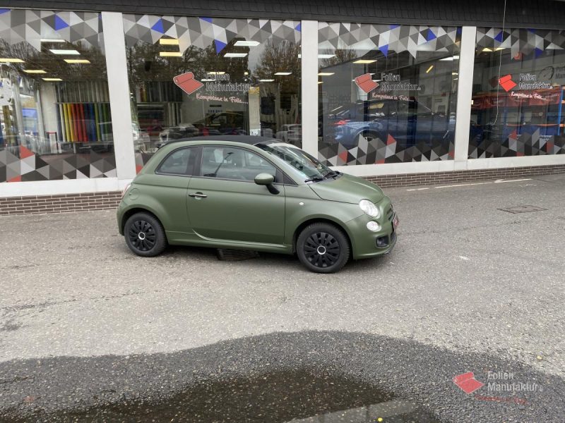 Fiat 500 Vollfolierung – Bild 2
