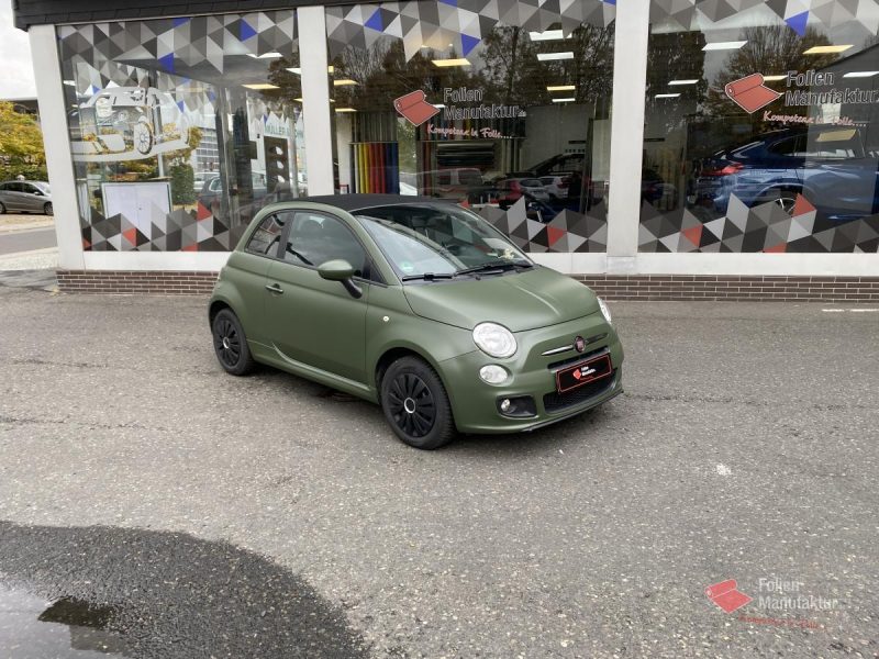 Fiat 500 Vollfolierung – Bild 3
