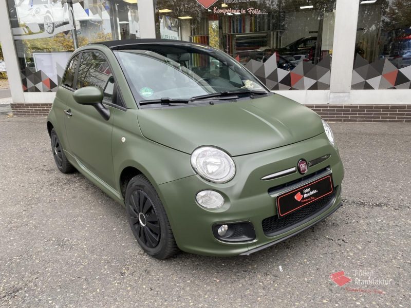 Fiat 500 Vollfolierung – Bild 4