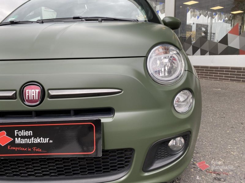 Fiat 500 Vollfolierung – Bild 5
