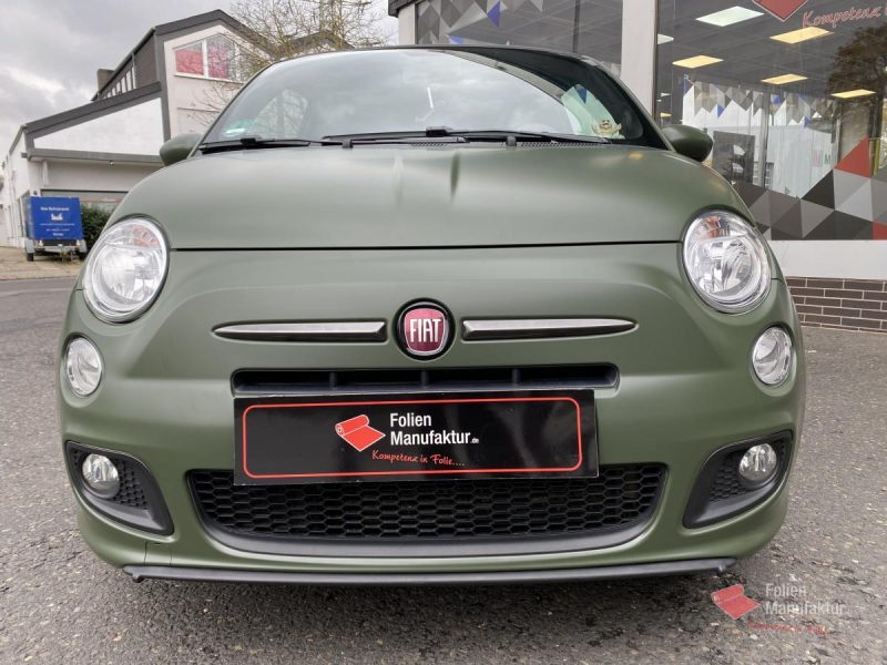 Fiat 500 Vollfolierung – Bild 6