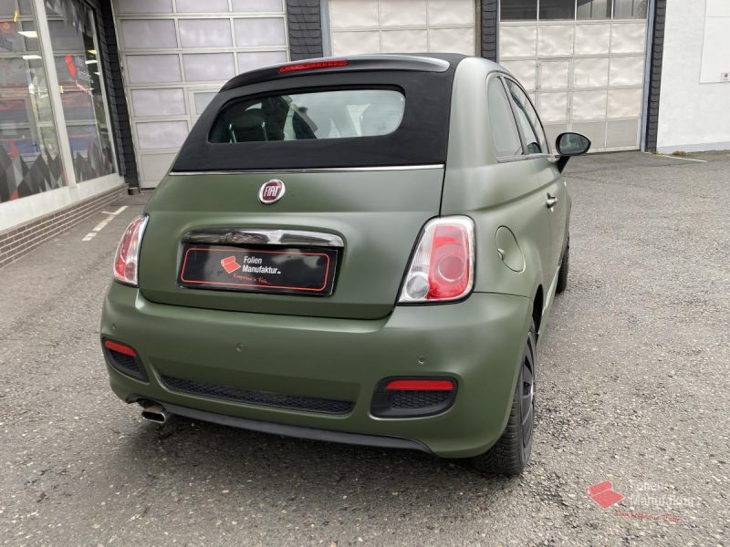 Fiat 500 Vollfolierung – Bild 8