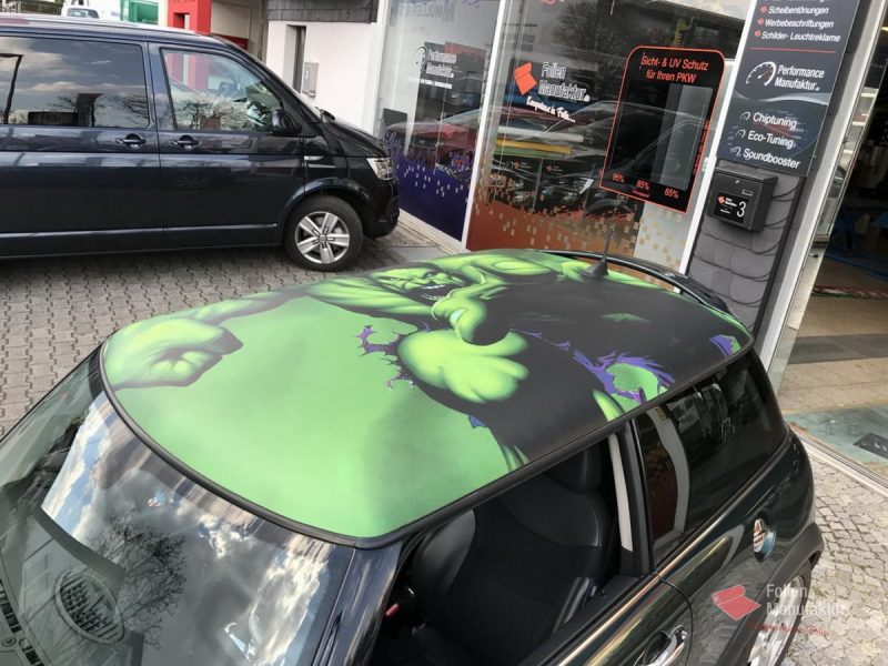 Mini Dachfolierung Hulk – Bild 8