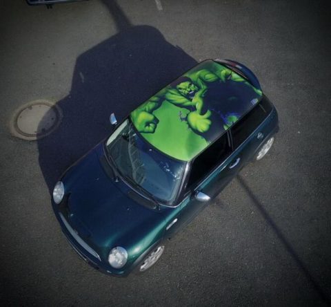 Mini Roof Wrap Hulk