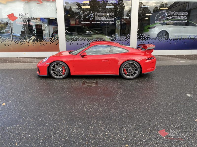 Porsche 911 GT Lackschutzfolierung – Bild 9