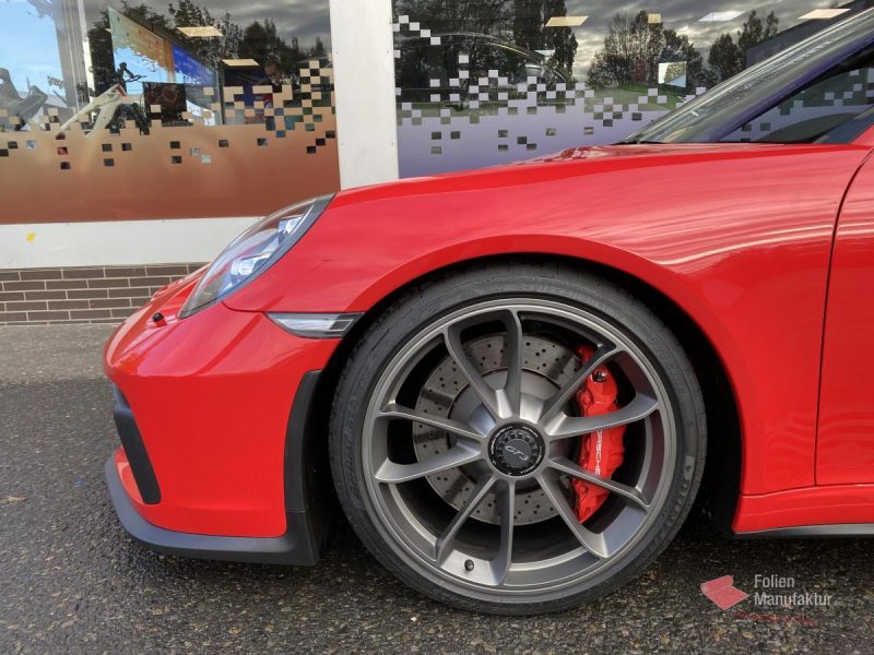 Porsche 911 GT Lackschutzfolierung – Bild 8