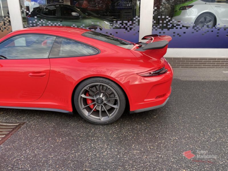 Porsche 911 GT Lackschutzfolierung – Bild 6