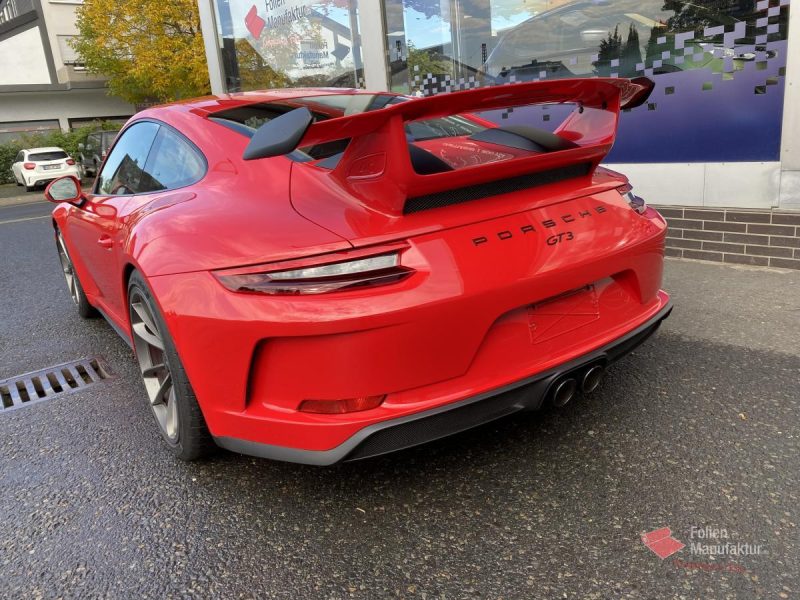 Porsche 911 GT Lackschutzfolierung – Bild 4