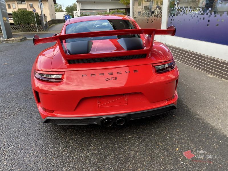 Porsche 911 GT Lackschutzfolierung – Bild 3