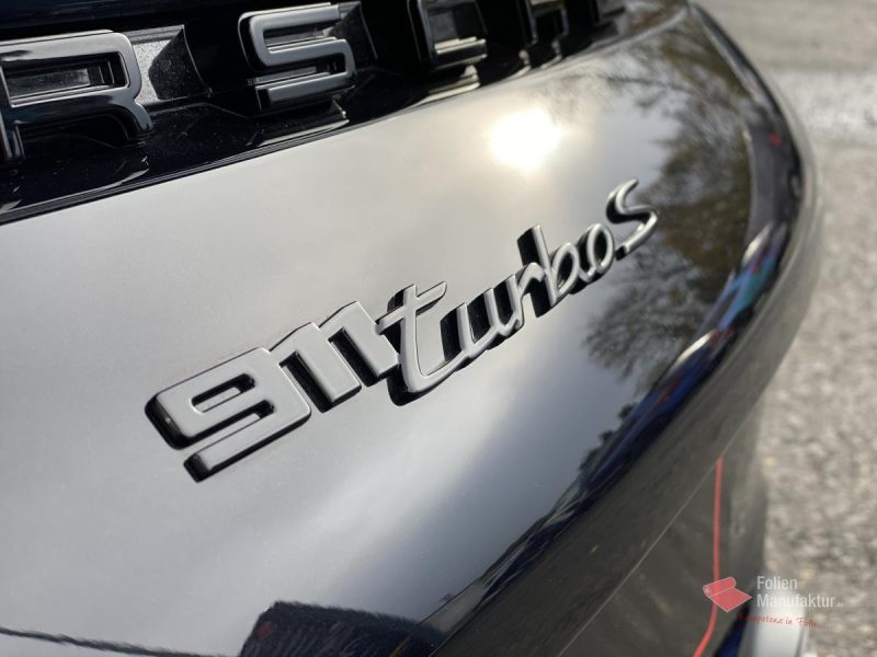Porsche 911 992 Turbo S Lackschutzfolierung – Bild 8