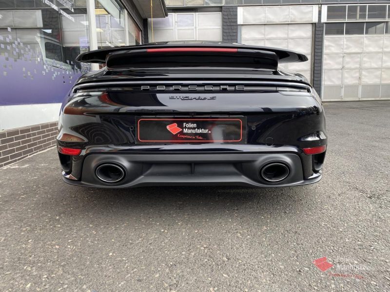 Porsche 911 992 Turbo S Lackschutzfolierung – Bild 9
