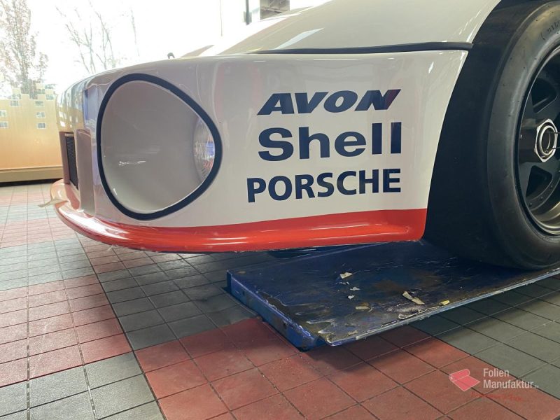 Porsche 911 Racing Lackschutzfolierung – Bild 1