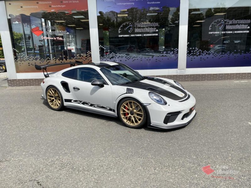Porsche GT3 RS Weissach Lackschutzfolierung – Bild 1