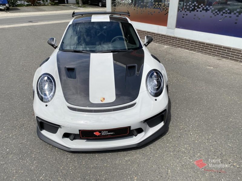 Porsche GT3 RS Weissach Lackschutzfolierung – Bild 7